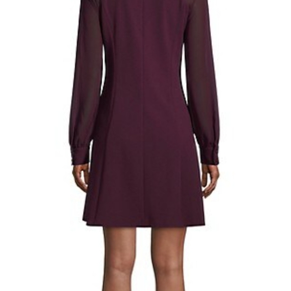 Calvin Klein Sheer Sleeve Shift Dress - Picture 6 of 6